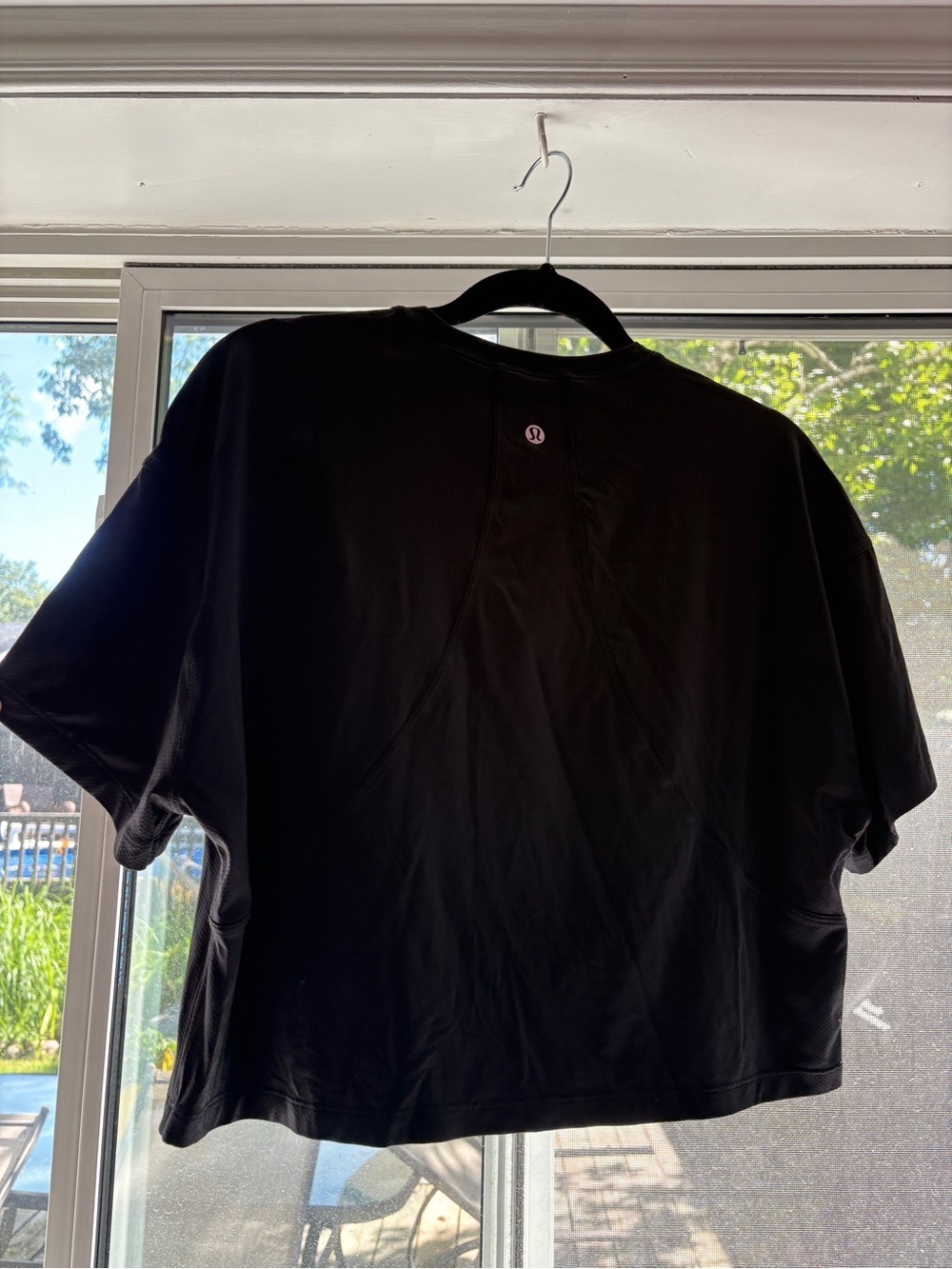 lululemon athletica Black Short-Sleeve Athletic Tee